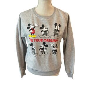 Disney Mickey Mouse Sweatshirt Women's Size Extra Small